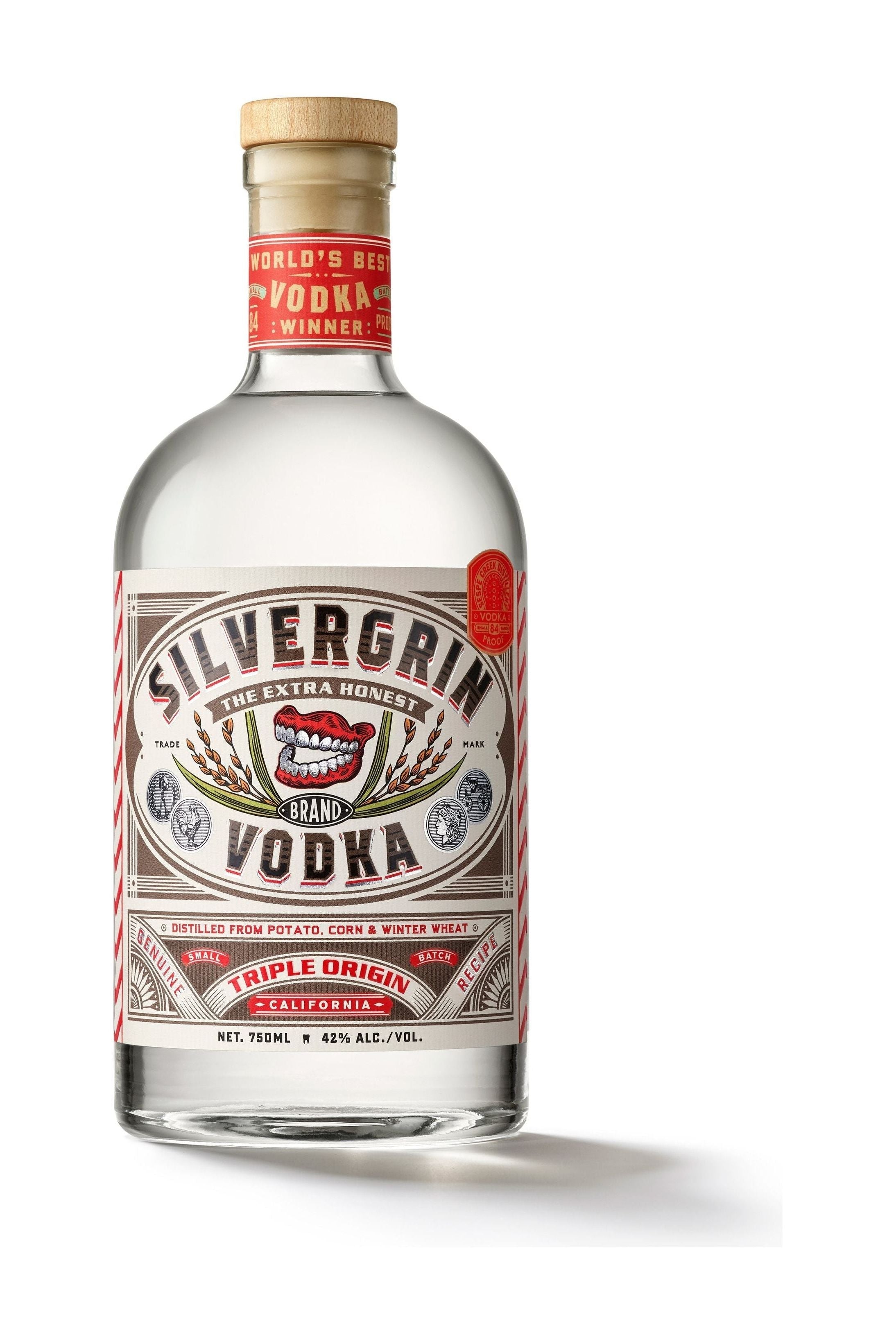 Silvergrin Vodka 750ml