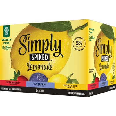 Simply Spiked Lemonade Variety 12-Pack