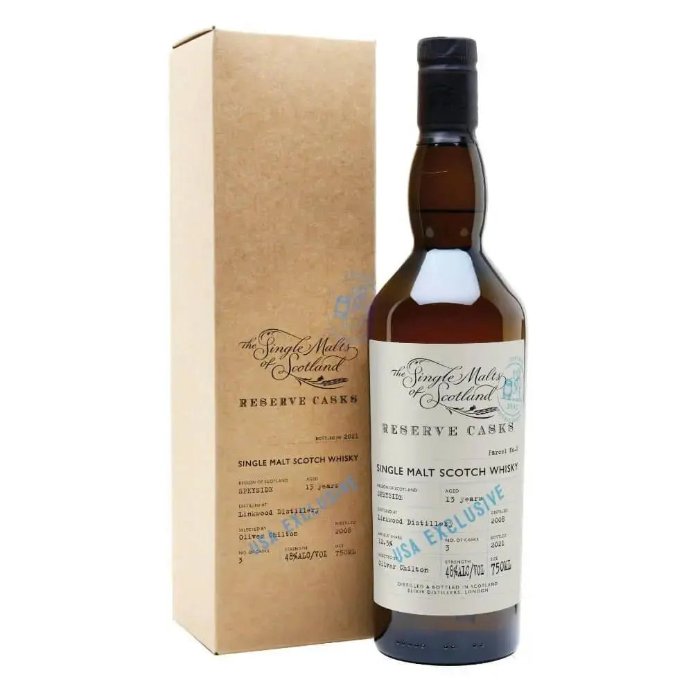 Single Malts of Scotland Reserve Casks Linkwood 13 Year Old Single Malt Scotch Whisky 750ml