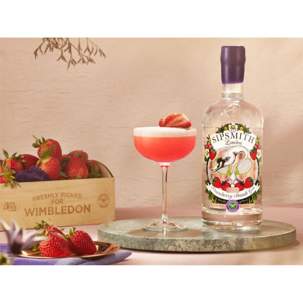 Sipsmith Strawberry Smash Flavored Gin 750ml