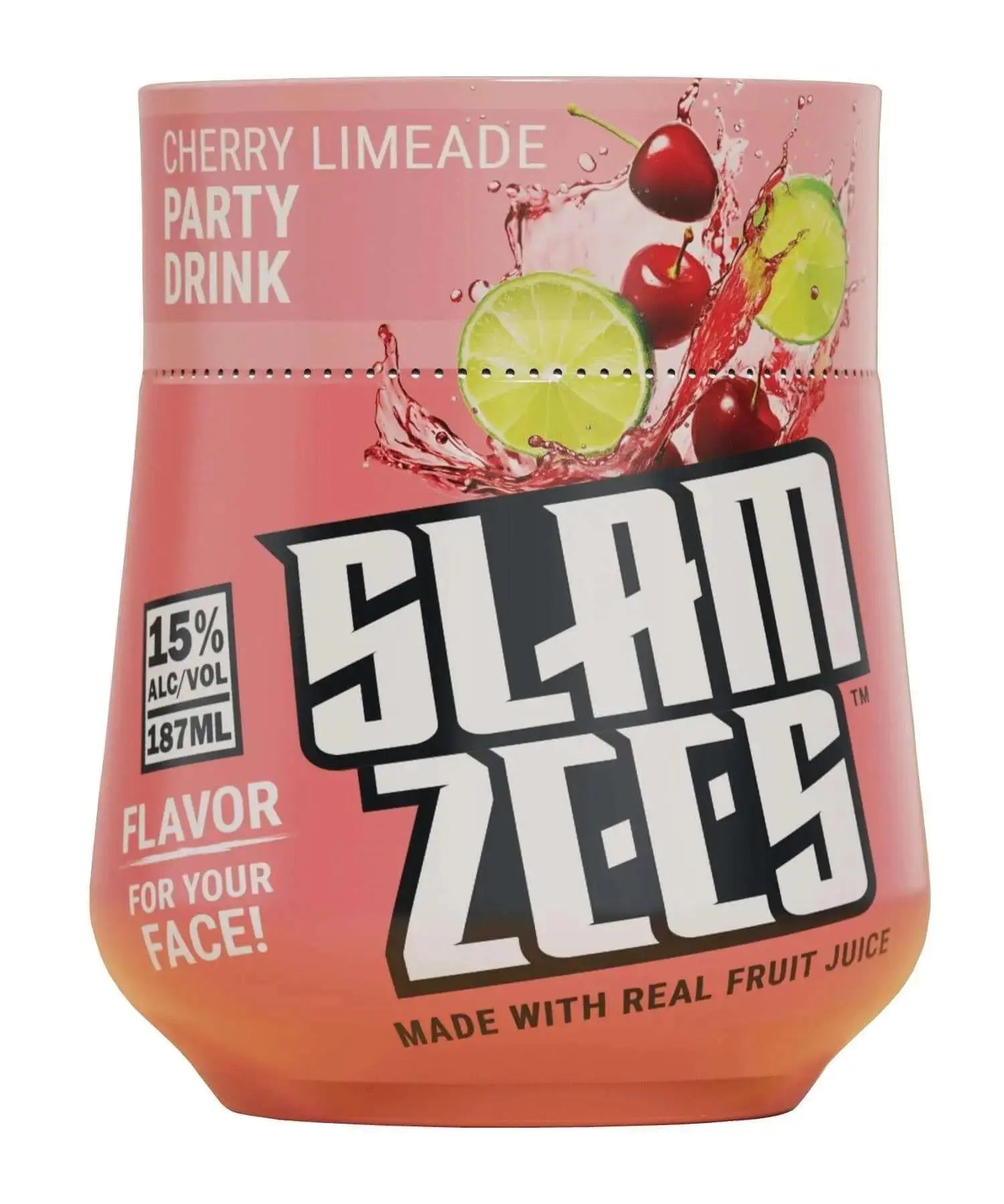 Slamzees Cherry Limeade Party Drink 187ml