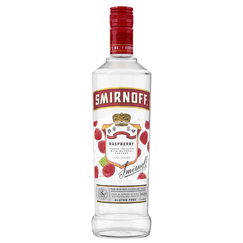 Smirnoff Rasberry Infused 750 ml