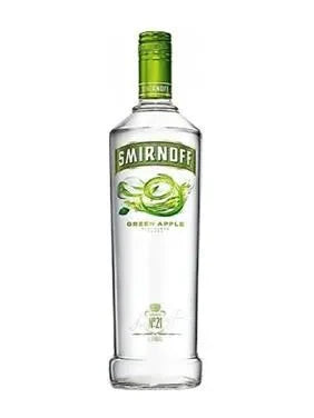 Smirnoff Twist of Green Apple Flavored Vodka 375ml