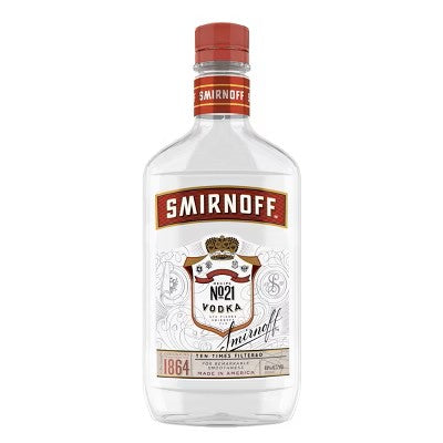 Smirnoff No. 21 Red Label Vodka 375ml
