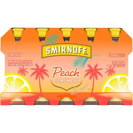 Smirnoff Peach (10 pack) 50ml