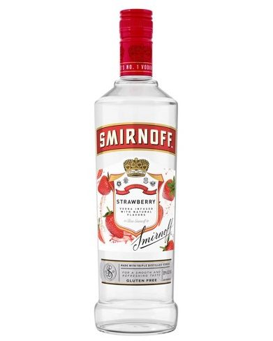 Smirnoff Twist of Strawberry Flavored Vodka 750ml