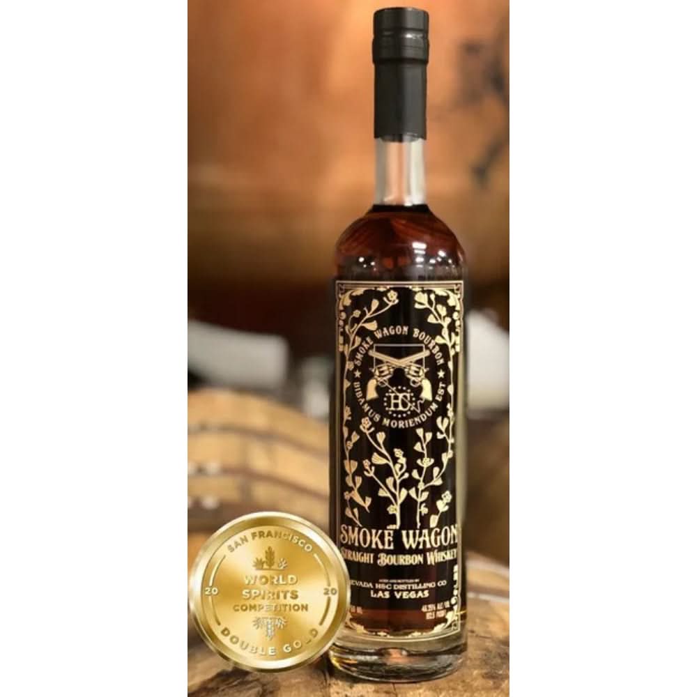 Smoke Wagon 4 Year Old Straight Bourbon Whiskey 750ml