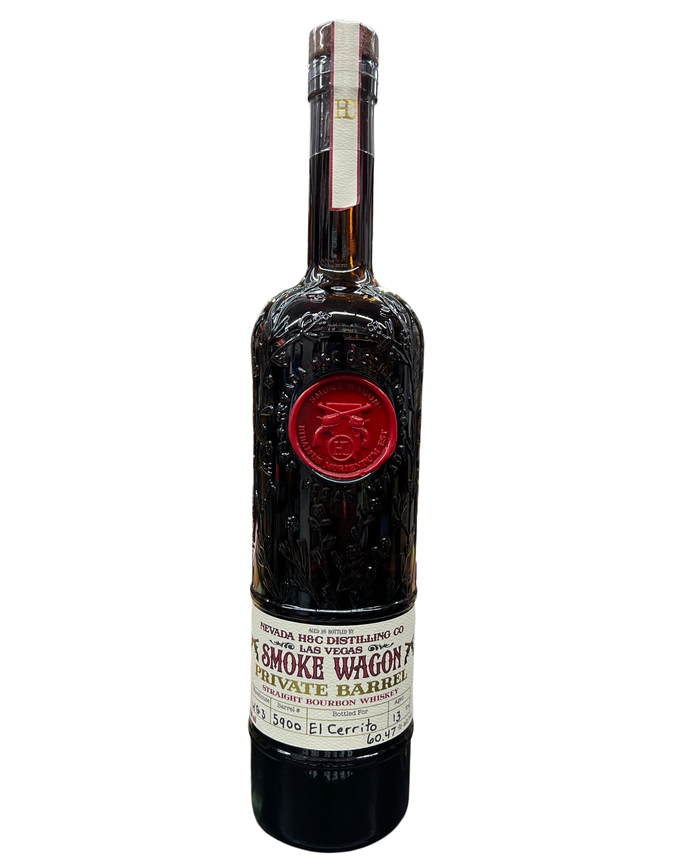 Smoke Wagon 13 Year Old Private No. 5900 Barrel El Cerrito Liquor Store Pick Straight Bourbon Whiskey