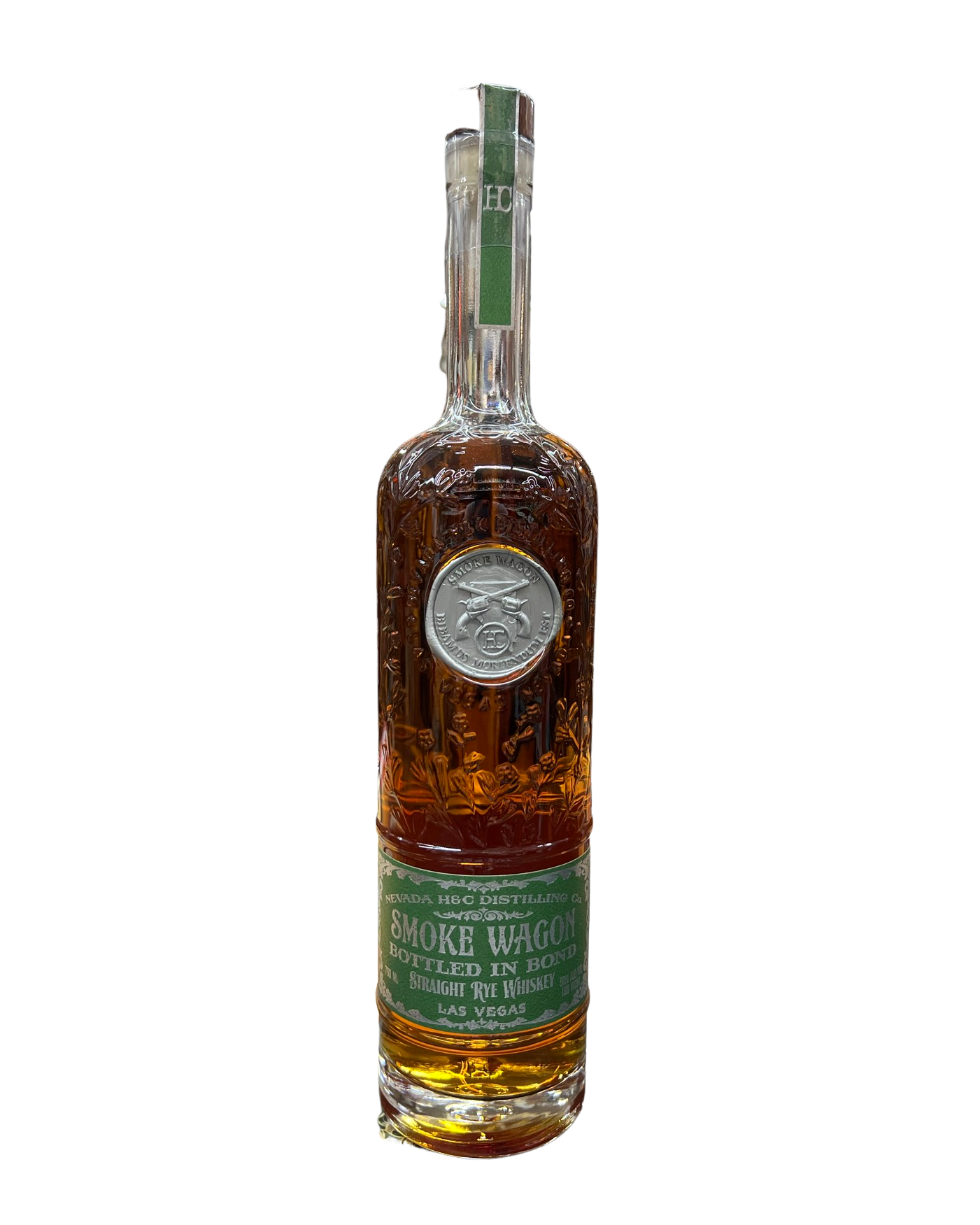 Smoke Wagon Bottled in Bond Straight Rye Whiskey