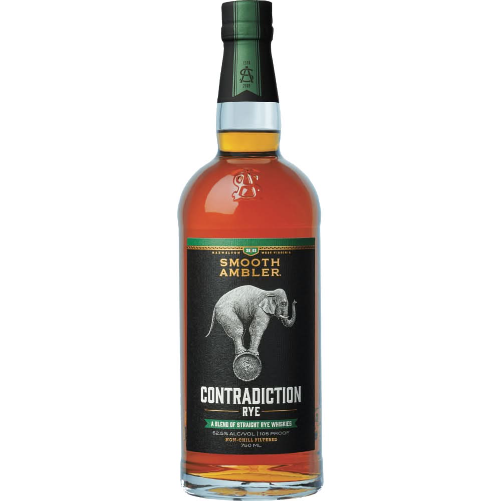 Smooth Ambler Blend Of Straight Contradiction Rye Whiskey 750ml