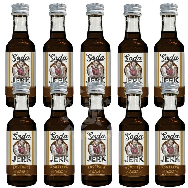Soda Jerk Root Beer Shot 50ml Bottle 10-Pack