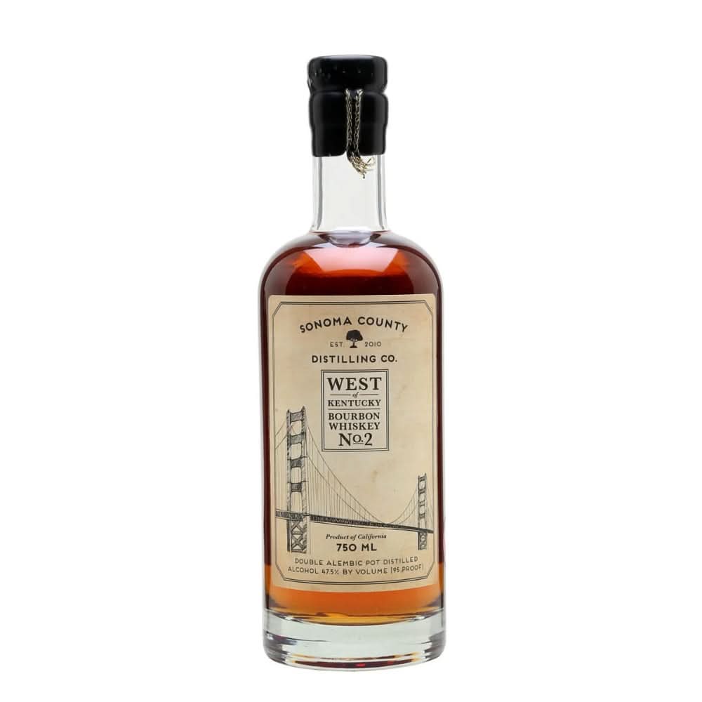 Sonoma Distilling Co. West of Kentucky Bourbon Whiskey 750ml
