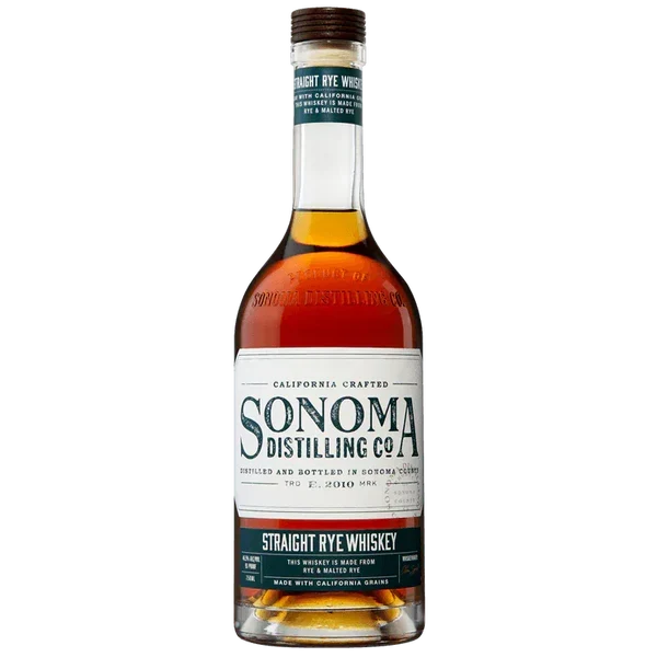 Sonoma Distilling Co. Straight Rye Whiskey 750ml