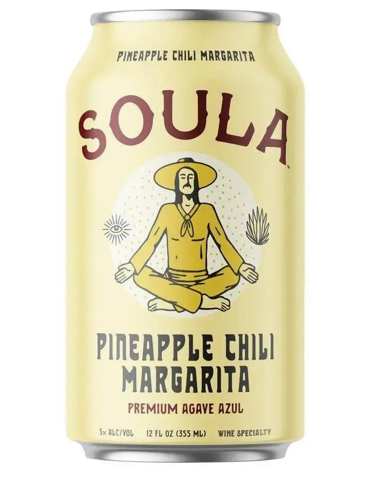 Soula Pineapple Chili Margarita Can 4-Pack