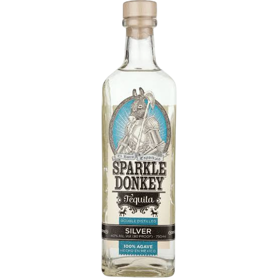 Sparkle Donkey Tequila Silver 750ml