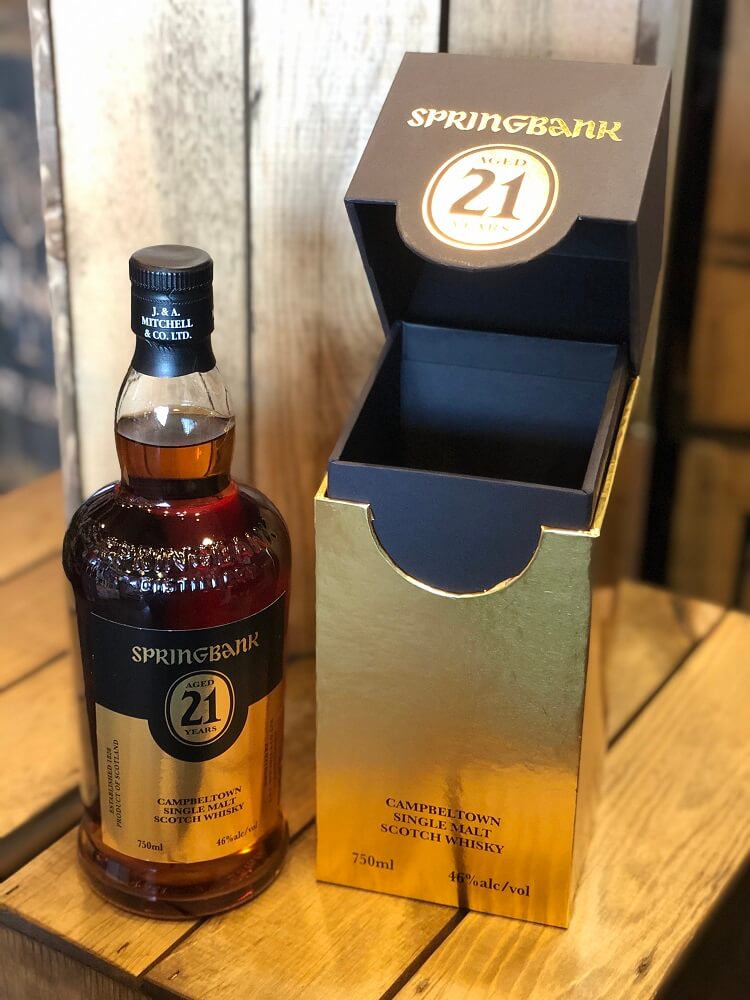 Springbank 21 Year Old Single Malt Scotch Whisky 700ml