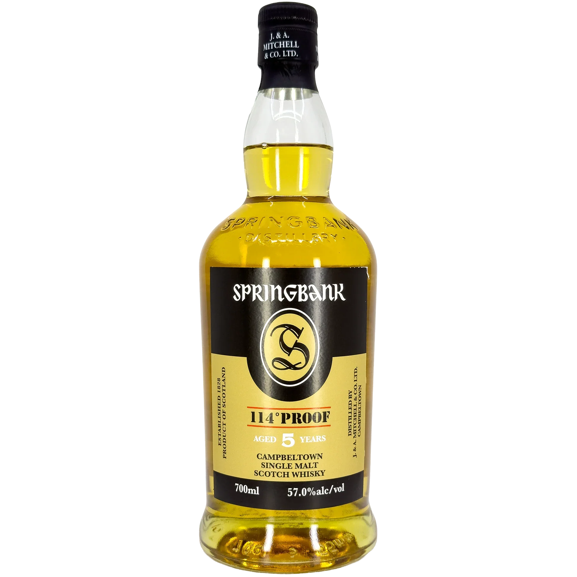 Springbank 5 Year Old Single Malt Scotch Whisky 700ml