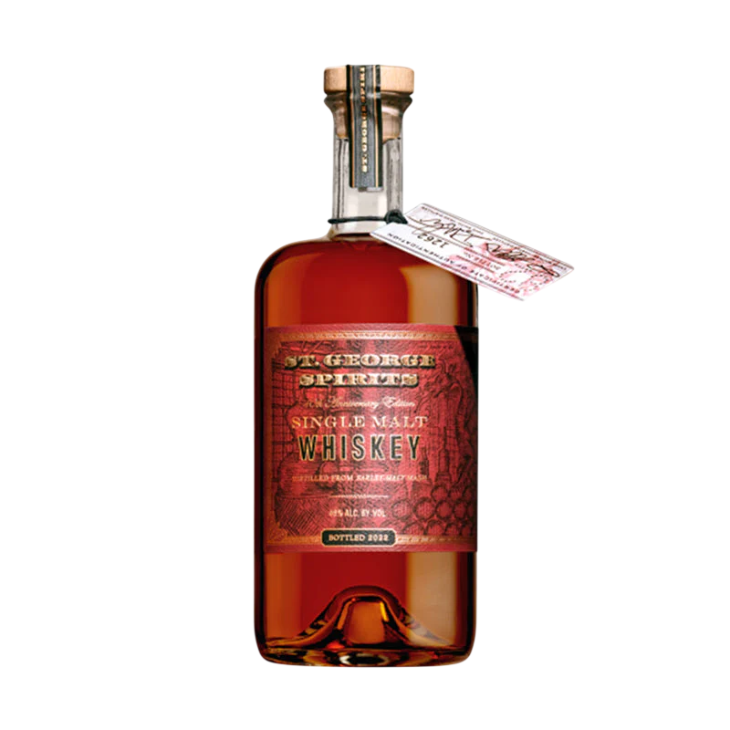 St. George Spirits 40th Anniversary Edition Single Malt Bottled 2022 750ml