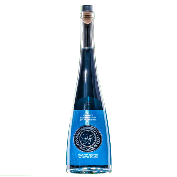 Star Trek Spirits United Federation of Planets Warp Core White Rum 750 ml