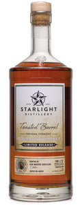 Starlight Distillery Toasted Barrel Indiana Straight Bourbon Whiskey 750ml