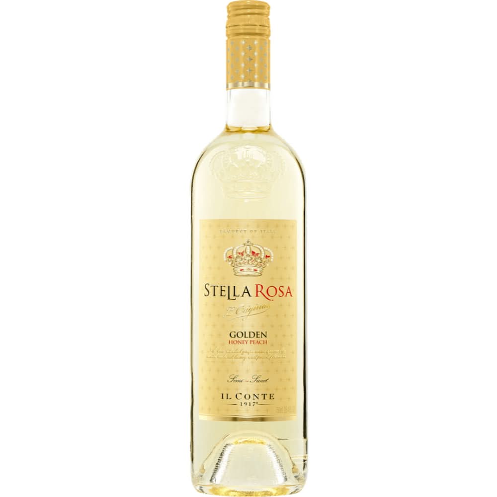 Il Conte Stella Rosa Stella Gold Golden Honey Peach Semi-Sweet 750ml