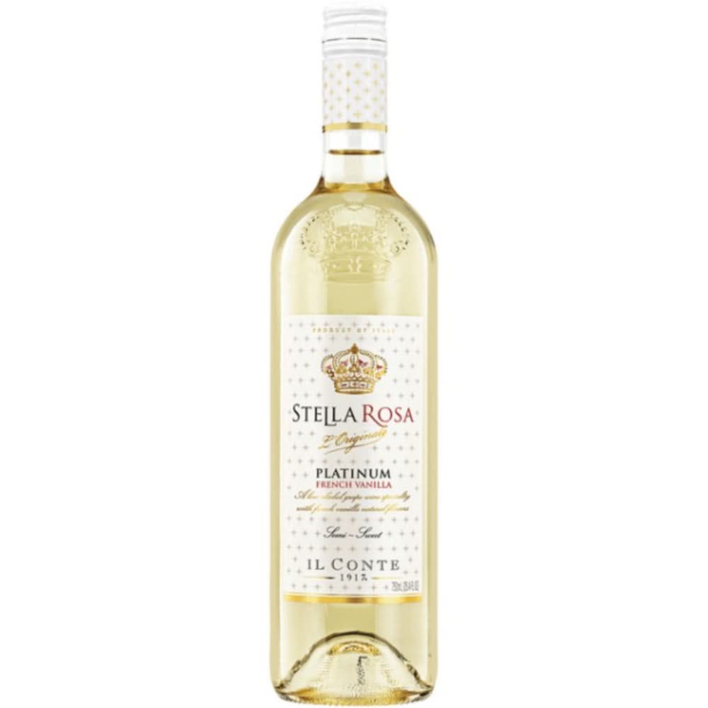 Il Conte Stella Rosa Platinum French Vanilla Bianco 750ml