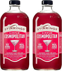 Stirrings 5 Calorie Cosmopolitan Mix 750ml Bundle 2-Pack