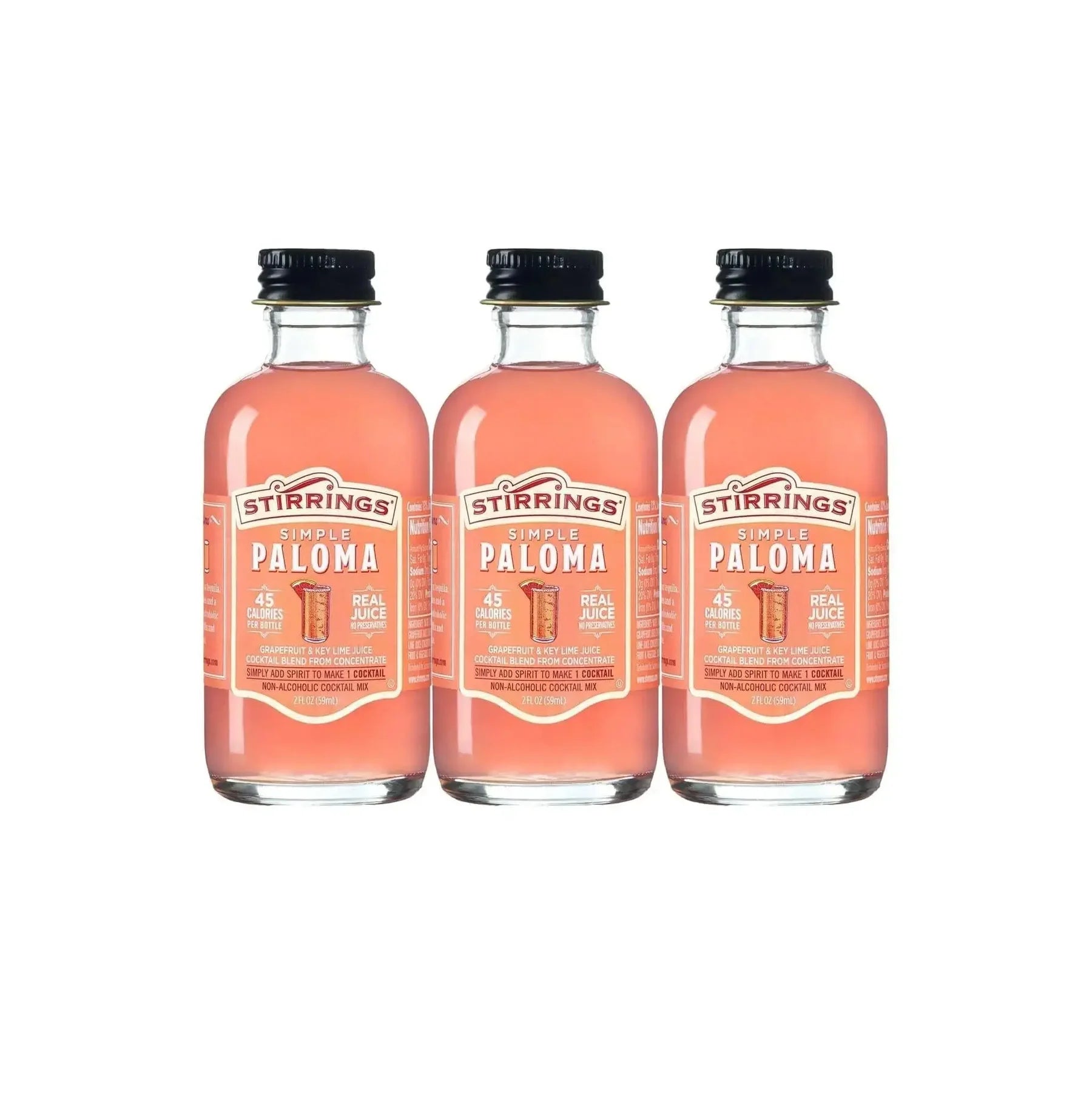 Stirrings Paloma Cocktail Mix 2-Oz Bottle 3-Pack