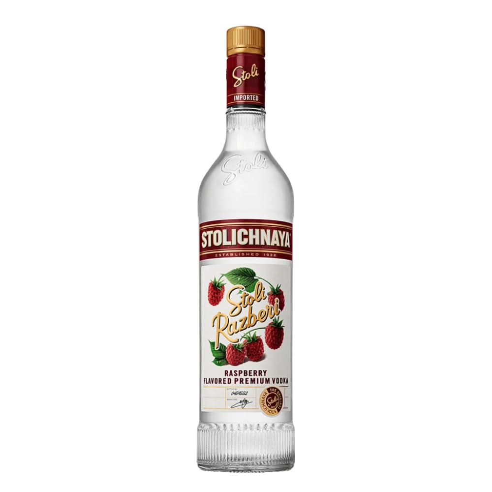 Stolichnaya Razberi Raspberry Vodka 750ml