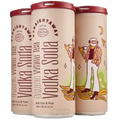 Straightaway Organic White Tea Vodka Soda With Yuzu & Pear  (4 Pack) 250 ml