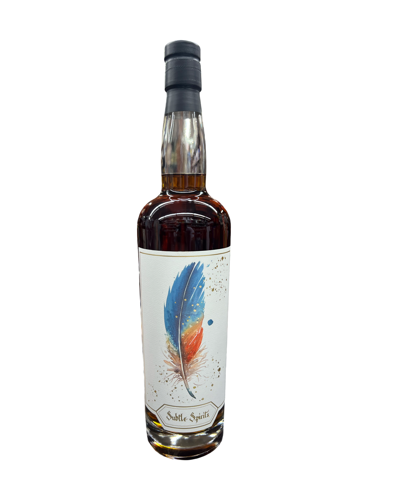 Subtle Spirits Single Barrel 16 Year 2 months Old Feathers TK-105 King Fisher El Cerrito Liquor Exclusive Straight Bourbon Whiskey
