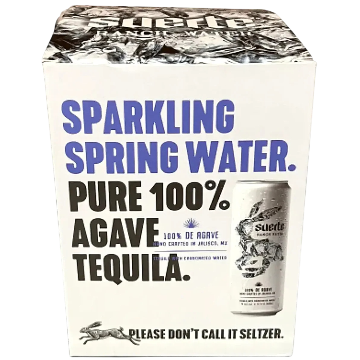 Suerte Tequila Ranch Water 4 Pack 355 ML