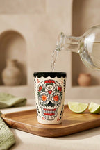 Sugar Skull Design Shot Glasses 2.5-Oz