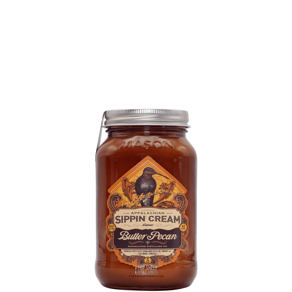 Sugarlands Shine Appalachian Sippin Cream Butter Pecan Cream Liqueur 50ml