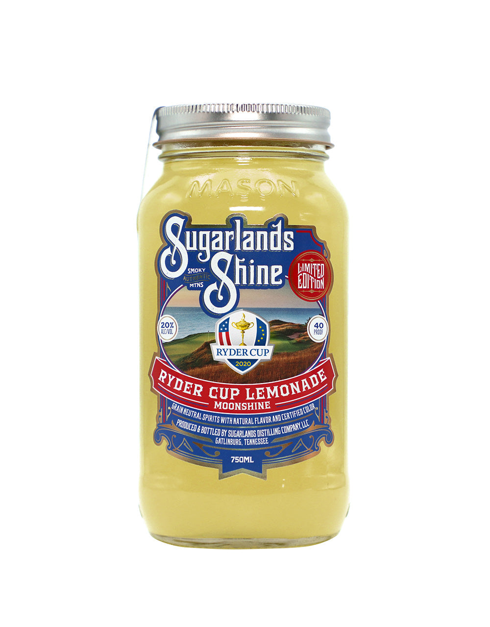 Sugarlands Shine Ryder Cup Lemonade Moonshine