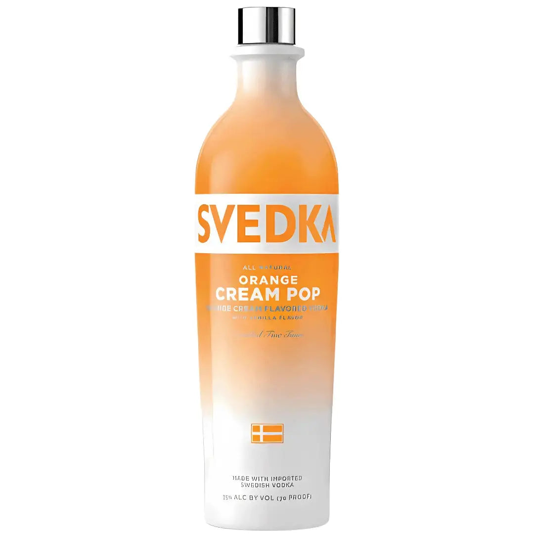 Svedka Orange Cream Pop Vanilla Flavored Vodka 750ml