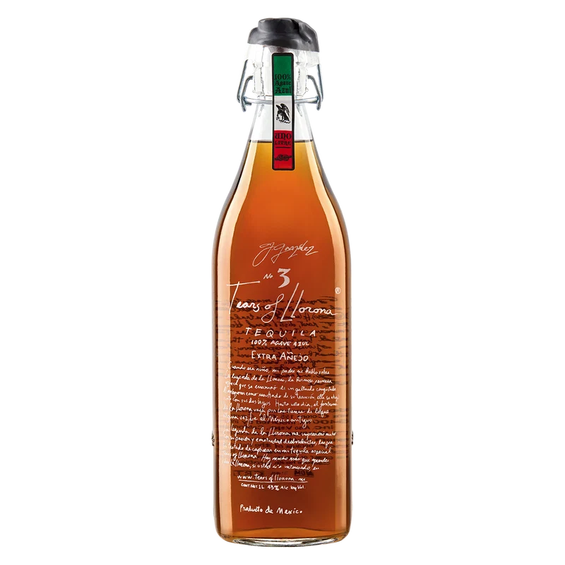 Tears of Llorona No. 3 Extra Anejo Tequila 1 Lt
