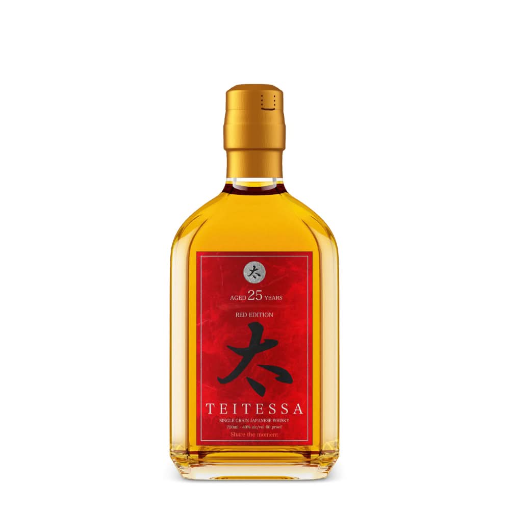 Teitessa 25 Year Old Red Edition Single Grain Japanese Whisky 750ml