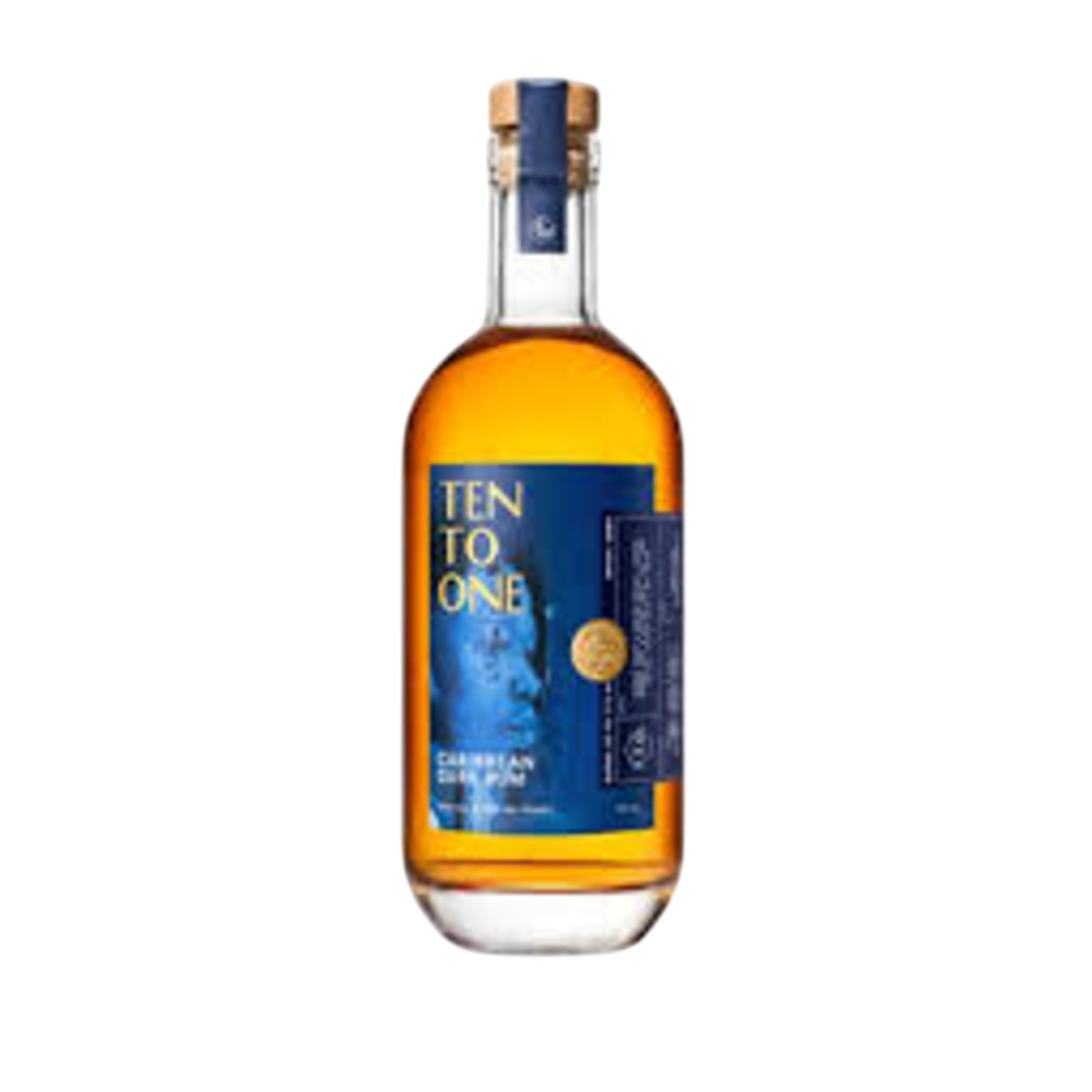 Ten To One Black History Month  Artist Devin B Johnson Edition Caribbean Dark Rum 750 ml