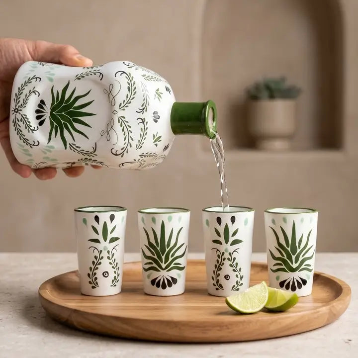 Tequila Agave Decanter Set