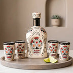 Tequila Catrina Decanter Set