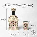 Tequila Catrina Decanter Set