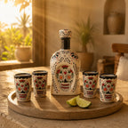 Tequila Catrina Decanter Set