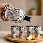 Tequila Talavera Decanter Set