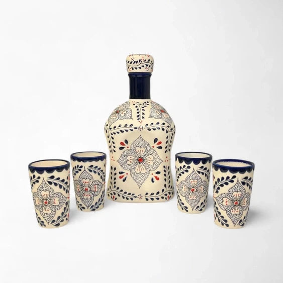 Tequila Talavera Decanter Set