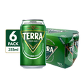 Terra Lager Beer 355ml Can 6-Pack