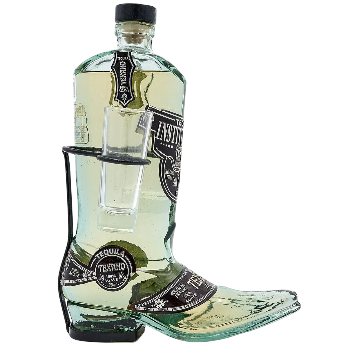 Texano Boot Shaped Bottle Gold Tequila 750 ml
