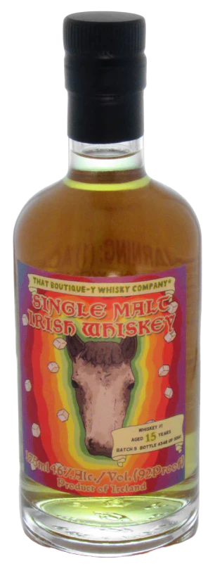 That Boutique-y Whisky Co. 15 Year Old Single Malt Irish Whiskey 375ml