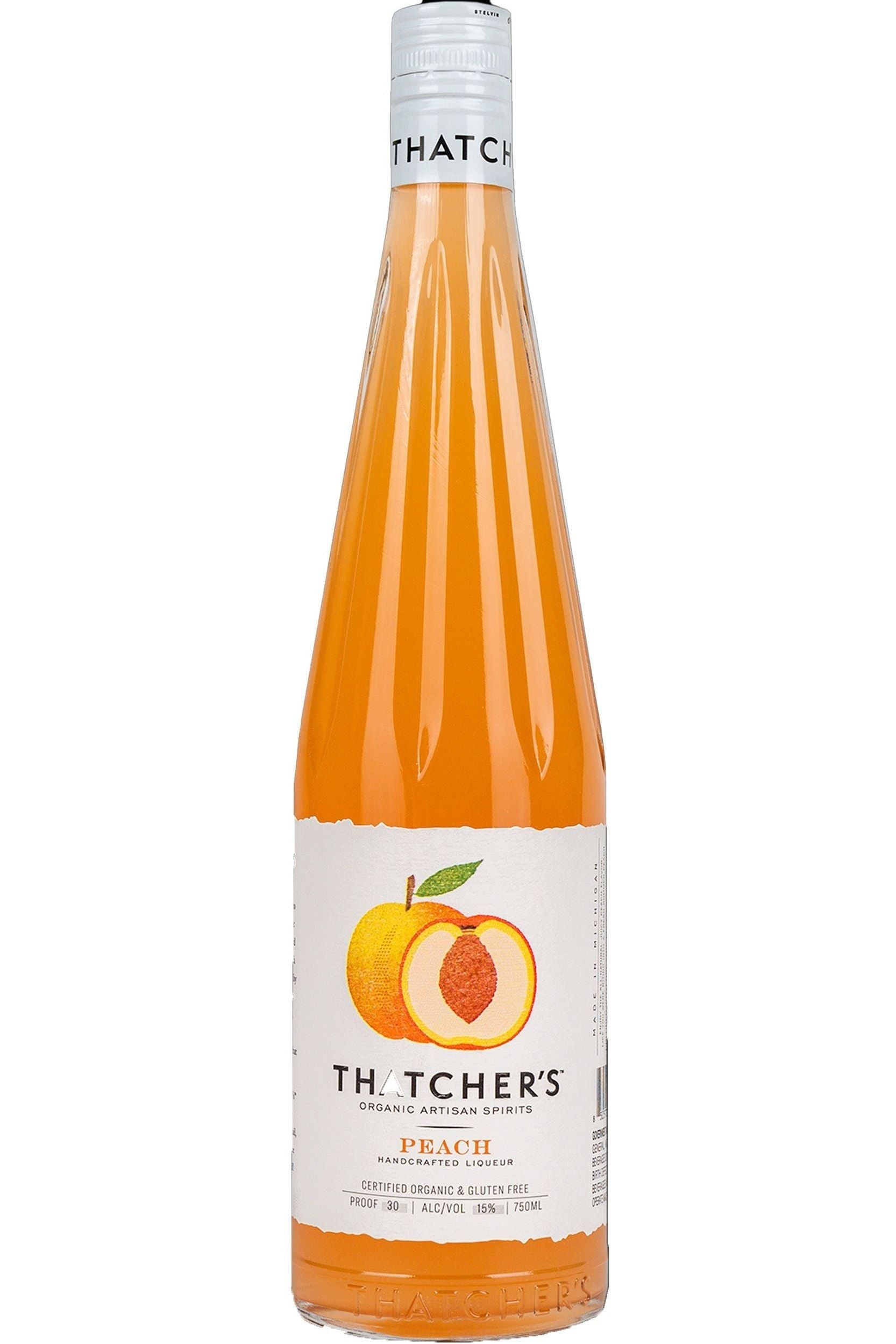 Thatcher's Organic Artisan Peach Liqueur 750ml