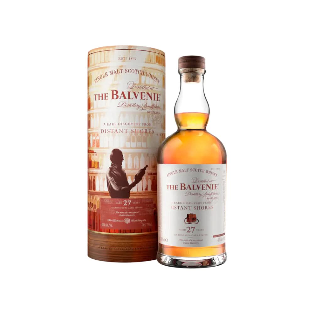 Balvenie 'A Rare Discovery from Distant Shores' 27 Year Old Single Malt Scotch Whisky 750ml